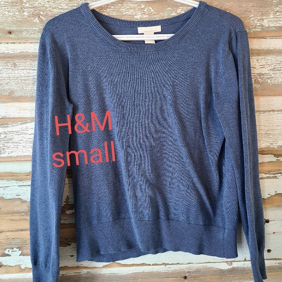 H&M sweater small blue - Picture 1 of 2